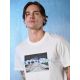5. Herren-T-Shirt mit Aufdruck, regulär, Größe 4F 4FRSS26TTSHM3658-10S