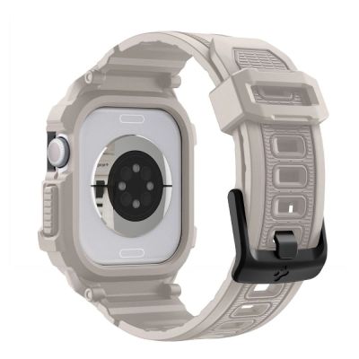 3. Spigen Rugged Armor Pro Armband für Apple Watch 42 mm – Beige