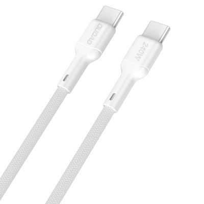 Dudao L9C Max 240W PD USB-C - USB-C 2m Kabel - Weiß