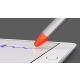 8. Logitech 914-000034 PDA-Stift 20 g Orange, Weiß
