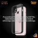 8. Militärzertifizierte PanzerGlass ClearCase iPhone 15-Hülle – Transparent und Schwarz