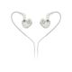 Behringer MO240-CL PRO Zwei-Wege-In-Ear-Kopfhörer – transparent