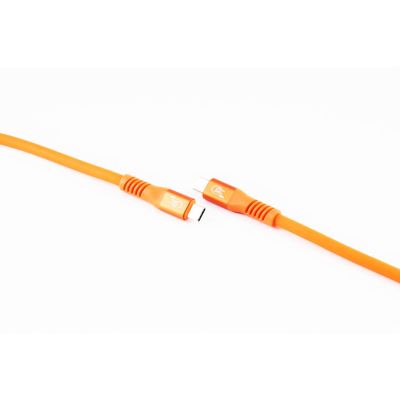 2. Flexline FL31-77157 USB-Kabel, USB 3.2 Gen 2x2, 1,5 m, USB-C, 20 Gbit/s, 240 W, Orange