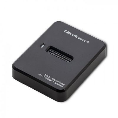 7. QOLTEC SSD-Dockingstation M.2 SATA/PCIE | NGFF/NVME | USB 3.1