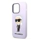 6. Karl Lagerfeld KLHCP14LSNIKBCU iPhone 14 Pro Hülle - Lila