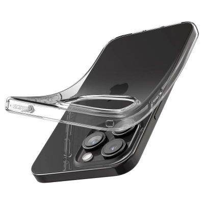 10. Spigen Crystal Flex Hülle für iPhone 15 Pro Max – transparent