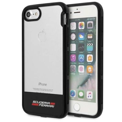 Ferrari Racing Shield Case für iPhone 7 / 8 / SE 2020 / SE 2022 - Halbtransparent