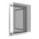17. Moskitonetzfenster Aluminium 130x150 Weiß