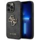 Guess 4G Big Metal Logo Case für iPhone 14 Pro Max - Grau