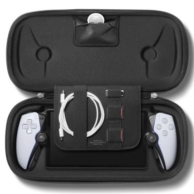4. Spigen Klasden Tasche für Sony PlayStation Portal Fernbedienung – Grau