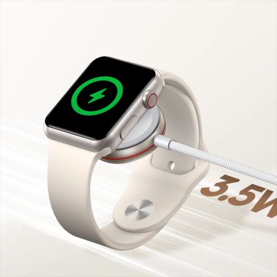 13. Joyroom induktives Ladegerät für Apple Watch 1,2 m weiß (S-IW011)