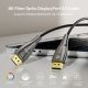 4. UNITEK C1631ABK01-30M DisplayPort-Kabel Schwarz