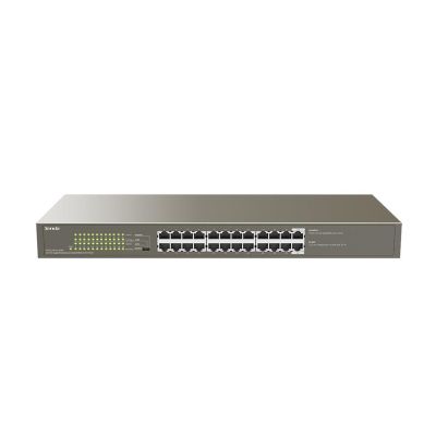 4. Tenda TEG1124P-24-250W Netzwerkkabel, unmanaged Gigabit Ethernet (10/100/1000), unterstützt PoE