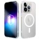 3mk Misty MagCase für iPhone 15 Pro Max – Weiß