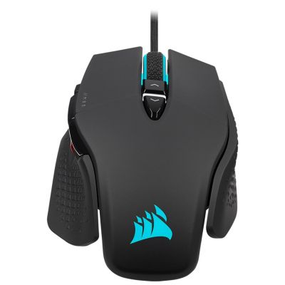 16. Corsair M65 RGB ULTRA Maus Rechte Seite USB Typ-A Optisch 26000 DPI