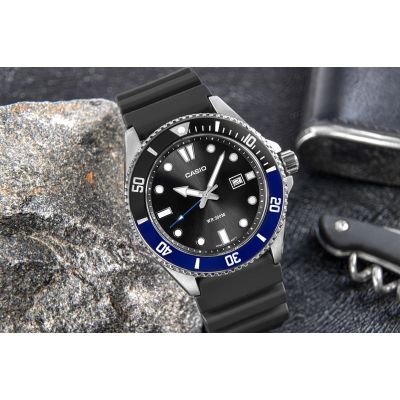 12. Herrenuhr CASIO MDV-107-1A2VEF + Box