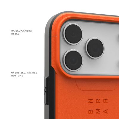 5. UAG Civilian MagSafe - Hülle für iPhone 17 Pro, kompatibel mit MagSafe (orange)