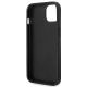 7. Karl Lagerfeld Saffiano Karl's Head Patch Hülle für iPhone 13 / 14 / 15 - Schwarz