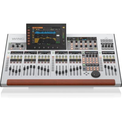2. Behringer WING Audiomixer, 48 Kanäle, 10–20000 Hz, Silber