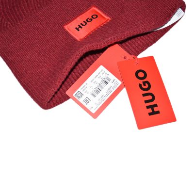 2. Hugo Boss Wollmütze, rot - 50496011-604