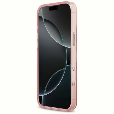 5. Karl Lagerfeld IML Choupette Sketch Logo MagSafe Hülle für iPhone 17 Pro Max - Pink