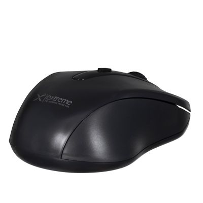 8. EXTREME Maverick XM104K Maus (optisch; 1200 DPI; schwarz)