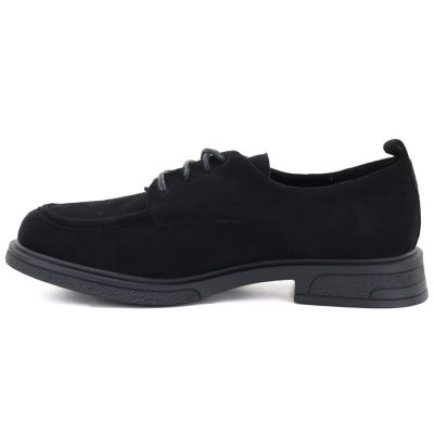 3. Schwarze Damen-Wildlederschuhe Vinceza 62332