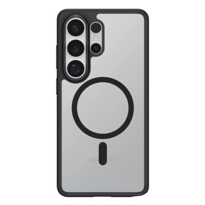 3. Spigen Ultra Hybrid Mag MagSafe Hülle für Samsung Galaxy S26 Ultra – Transparent Schwarz