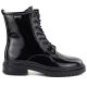 6. Damen-Ankle-Boots aus Lackleder, schwarz, Big Star UU274613