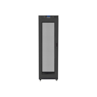 11. Lanberg FF01-6042-23BL 42U freistehendes Rack Schwarz
