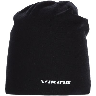 2. Multifunktionale Mütze für Erwachsene VIKING Mundo Merino, schwarz, One Size