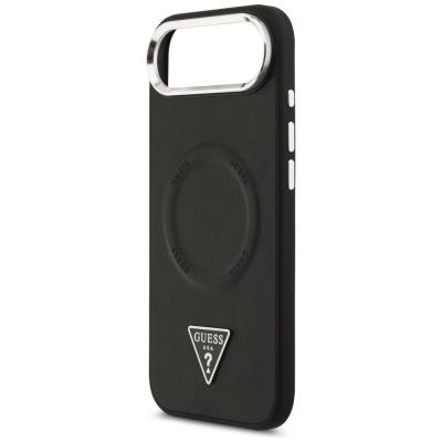 6. Guess Triangle Logo MagSafe Hülle für iPhone Air - Schwarz