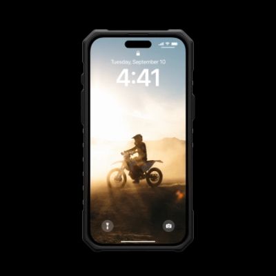 2. UAG Pathfinder Magsafe Hülle für iPhone 16 Plus – Schwarz