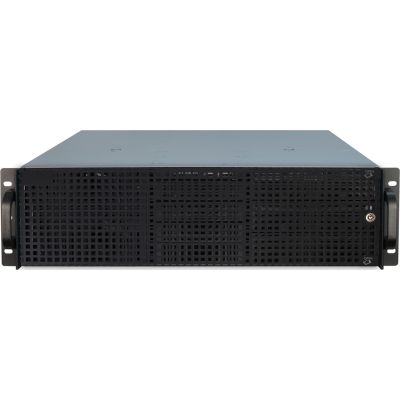11. Inter-Tech 3U-30248 Schwarzer Edelstahlständer