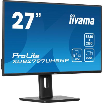 4. IIYAMA Monitor 68,5 cm (27") XUB2797UHSNP-B1 16:9 HDMI+DP+USB-C IPS