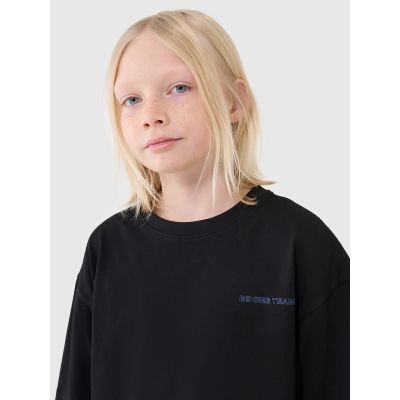 5. Oversize-T-Shirt für Jungen mit Aufschrift 4F 4FJWSS25TTSHM2184-20S
