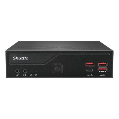 3. Shuttle DB860 Barebone-PC, Größe 1,35L, Schwarz, Intel B860 LGA 1851 (Sockel V1)
