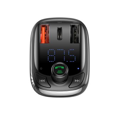 5. Bluetooth-Sender / Autoladegerät Baseus S-13 (Overseas Edition) – Schwarz
