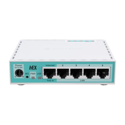 2. Mikrotik hEX Gigabit Ethernet Router Weiß