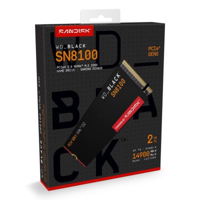 16. SSD WD Black SN8100 ohne HS 2TB WDS200T1X0M