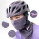 2. Rockbros LFA23 TVI Damen-Strick-Radfahrer-Nackenwärmer – Lila