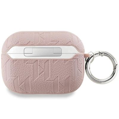 2. Karl Lagerfeld Monogram Karl & Choupette Head Case für AirPods Pro 2 – Rosa