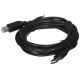 2. GEMBIRD CCF-USB2-AMBM-10 Kabel (USB 2.0 Typ AM - USB 2.0 Typ BM; 3 m; schwarz)