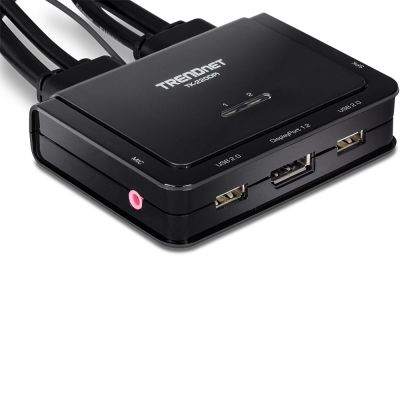 5. Trendnet TK-220DPI KVM-Switch Schwarz