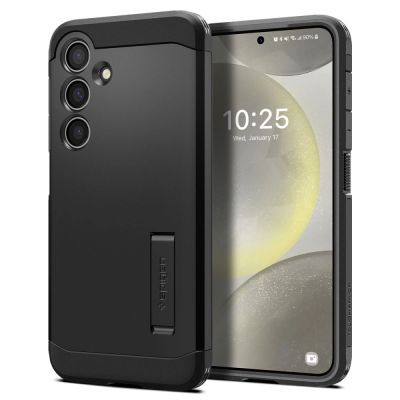 Spigen Tough Armor Hülle für Samsung Galaxy S24 – Schwarz