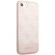 4. Guess GUHCI8G4GLPI iPhone 7/8/SE 2020/ 2022 rosa/rosa Hartschale 4G Stripe Collection