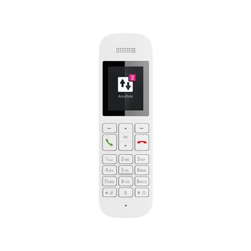 2. Sinus A12 Analog/DECT-Telefon, schnurloses Mobilteil, Weiß