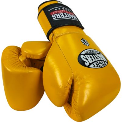 12. RBT-MEX Lederboxhandschuhe, 12 oz, Gelb
