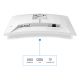 4. Philips Monitor 80,0 cm (31,5") 32M2C5501 16:9 2x HDMI + DP gebogen