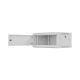 5. LANBERG Wandregalschrank 19" 4HE 600x450 GRAU METALLTÜR (FLACHVERPACKT)